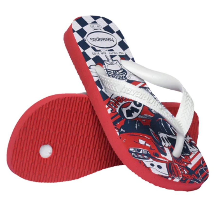 Chinelo Havaianas Top Disney Infantil Vermelho