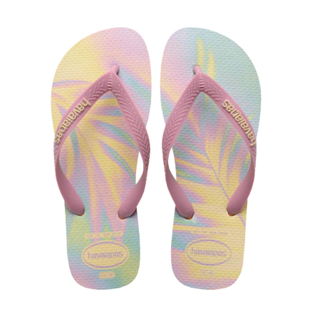 Chinelo Havaianas Top Fashion Amarelo Caja Chinelo Havaianas Top Fashion Amarelo Caja