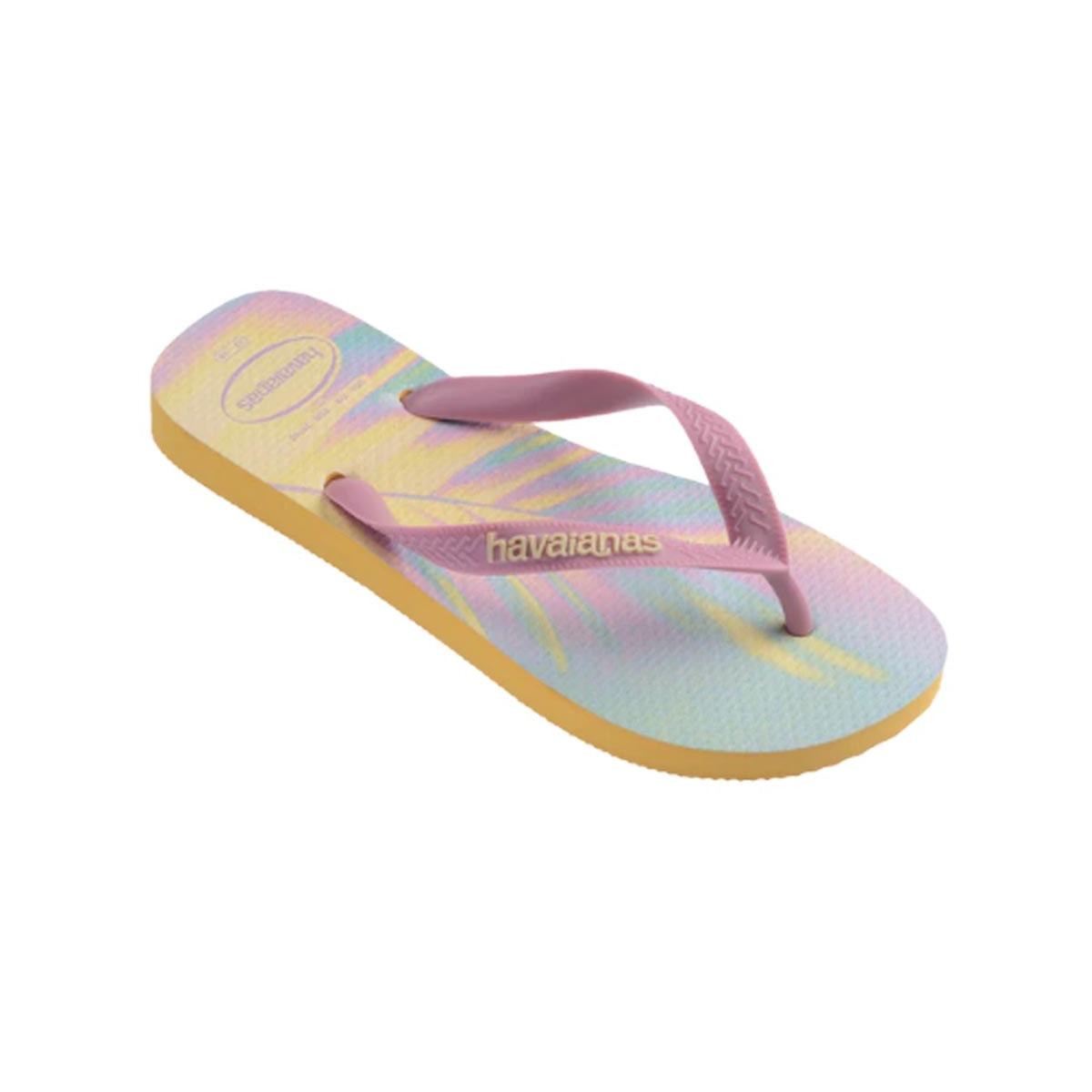 Chinelo Havaianas Top Fashion Amarelo Caja Chinelo Havaianas Top Fashion Amarelo Caja