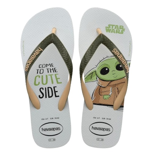 Chinelo Havaianas Top Star Wars Hav.013 Musgo