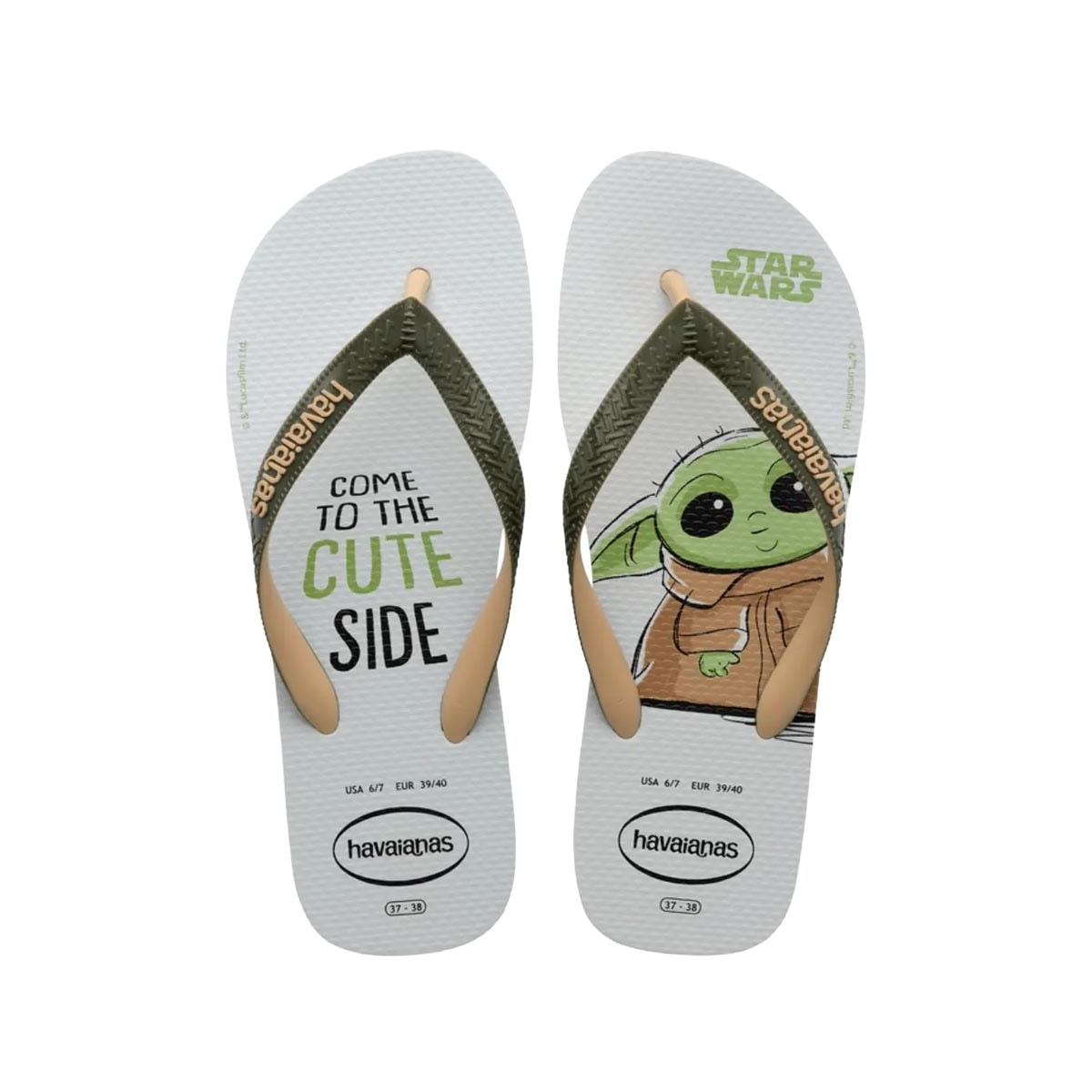 Chinelo Havaianas Top Star Wars Hav.013 Musgo Chinelo Havaianas Top Star Wars Hav.013 Musgo