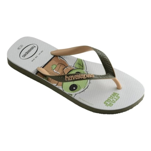 Detalhe - Chinelo Havaianas Top Star Wars Hav.013 Musgo