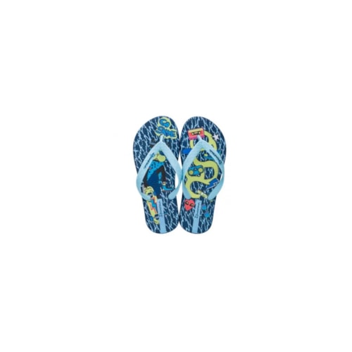 Chinelo Ipanema Grendene Temas Infantil 25479 Azul/Azul