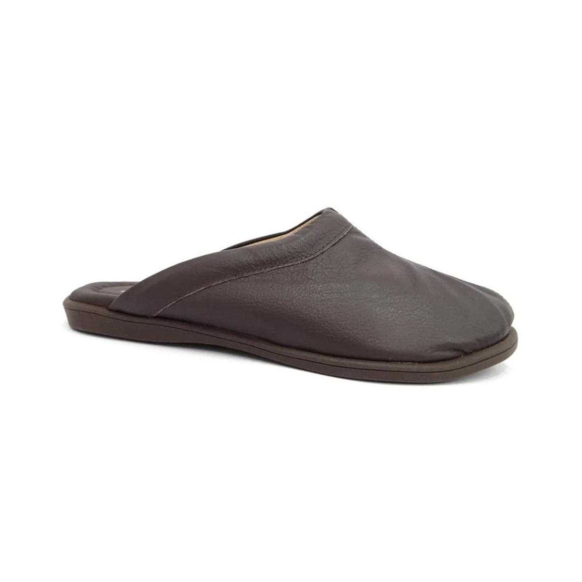 Chinelo Italianinho Babuche de Couro 30127 Cafe Chinelo Italianinho Babuche de Couro 30127 Cafe