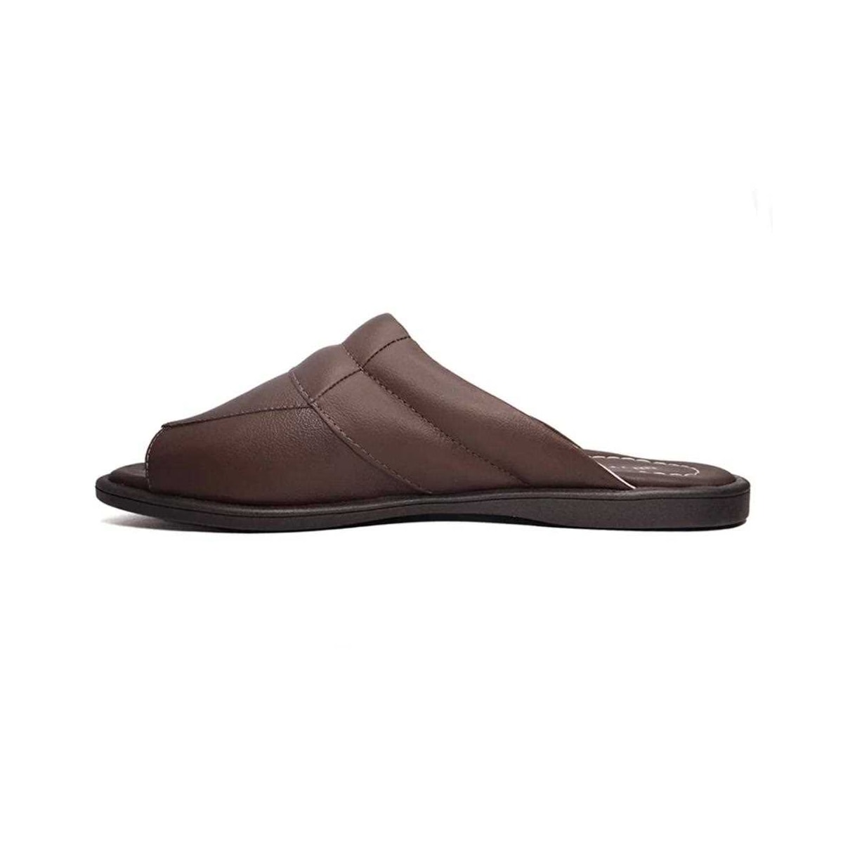 Chinelo Italianinho de Couro do Papai 10730128 Cafe Chinelo Italianinho de Couro do Papai 10730128 Cafe