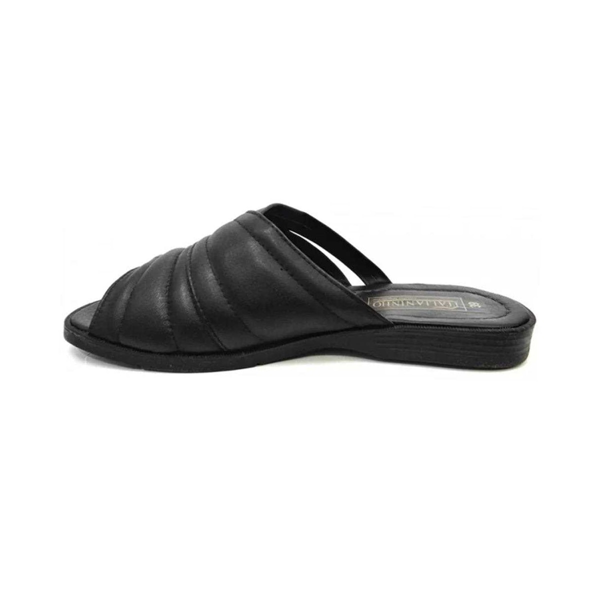 Chinelo Italianinho de Couro Legitimo 34103 Preto Chinelo Italianinho de Couro Legitimo 34103 Preto