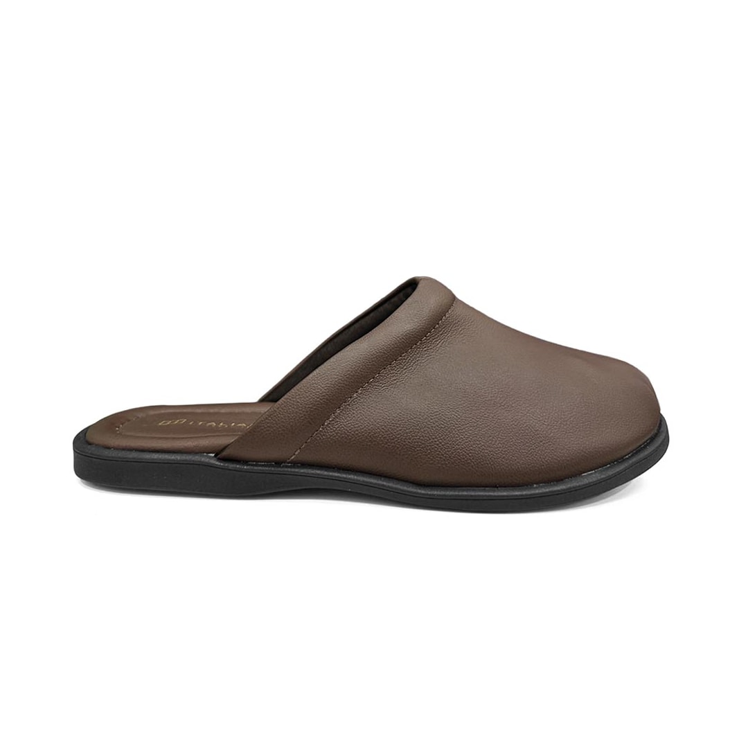 Chinelo Italianinho Masculino Couro 107302273 Cafe Chinelo Italianinho Masculino Couro 107302273 Cafe