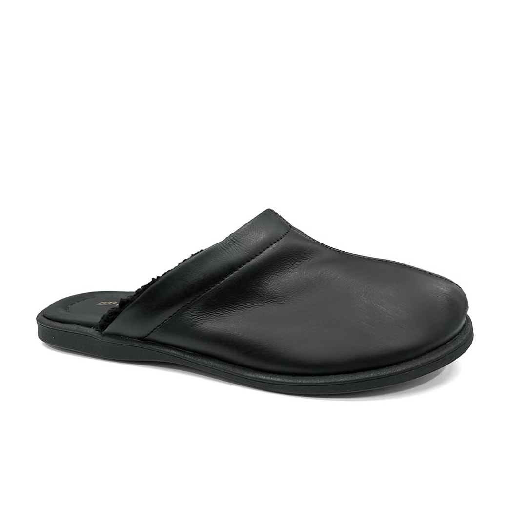 Chinelo Italianinho Masculino Couro 10730230 Preto