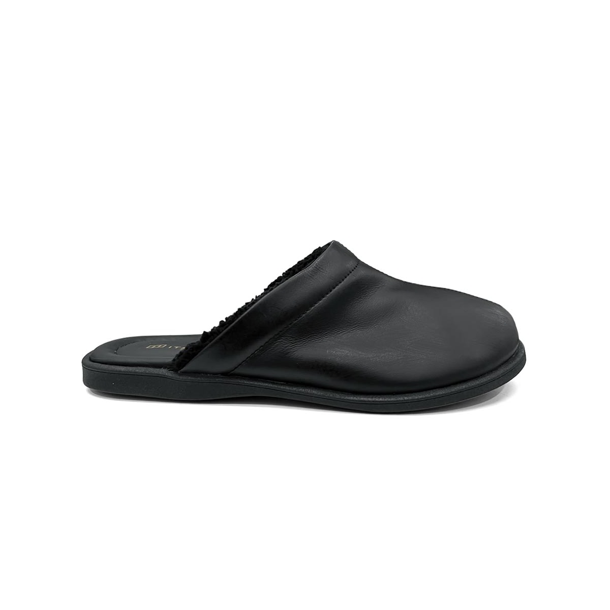 Chinelo Italianinho Masculino Couro 10730230 Preto