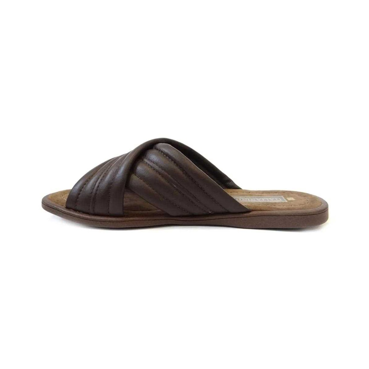Chinelo Italianinho Masculino de Couro 73105 Cafe Chinelo Italianinho Masculino de Couro 73105 Cafe