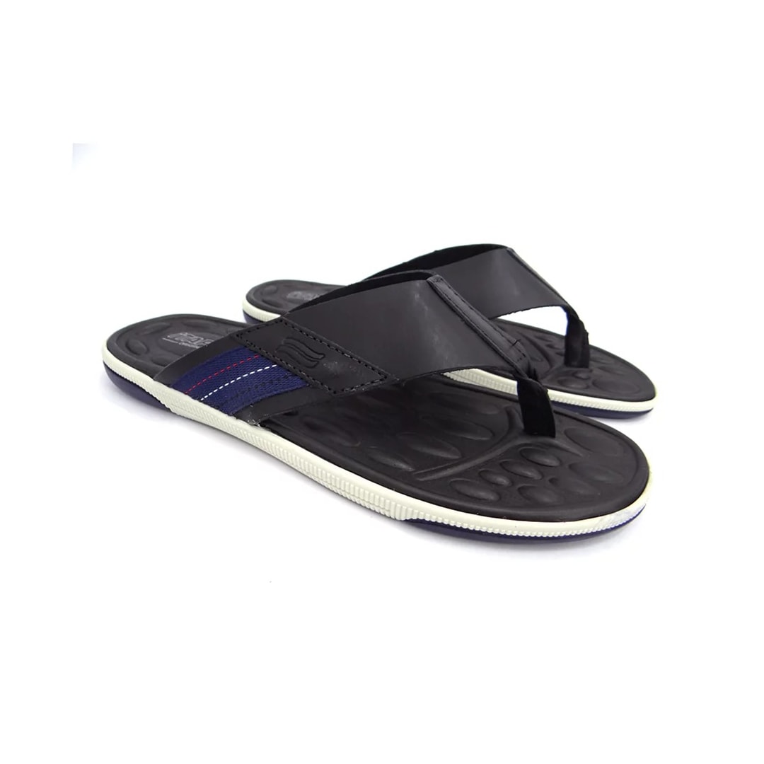 Chinelo Itapua Couro Masculino 101 Preto
