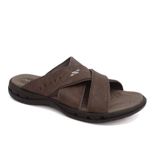 Chinelo Itapua Masculino 10402 Chocolate/Chocolate