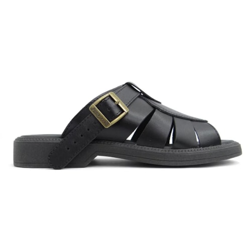 Detalhe - Chinelo Itapuã Masculino 1603z18 Preto