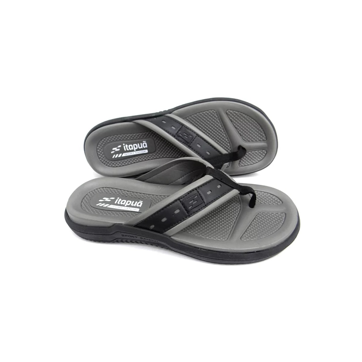 Chinelo Itapuã Masculino 6851 Preto/Grafite Chinelo Itapuã Masculino 6851 Preto/Grafite