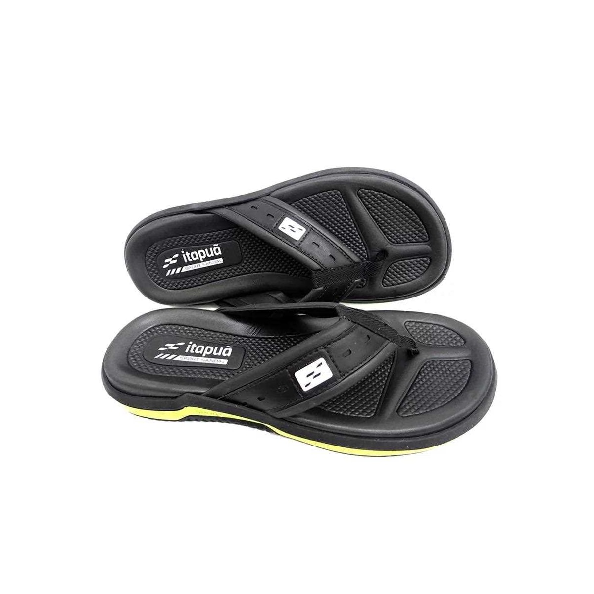 Chinelo Itapuã Masculino 6851 Preto/Limao Chinelo Itapuã Masculino 6851 Preto/Limao