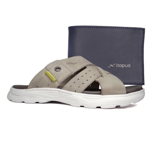 Chinelo Itapua Masculino Couro 1251 Toast