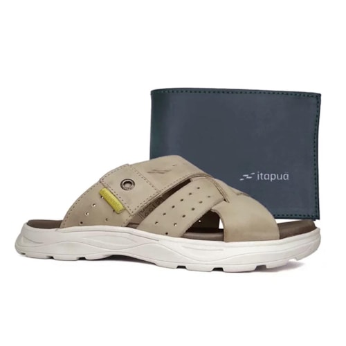 Chinelo Itapua Masculino Couro 1251 Toast
