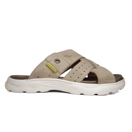 Detalhe - Chinelo Itapua Masculino Couro 1251 Toast