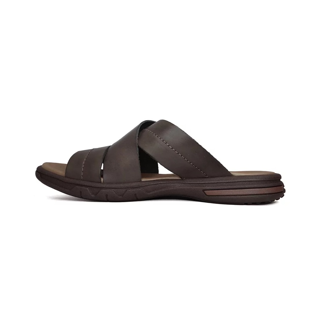 Chinelo Itapua Masculino Couro 5355 Ebano