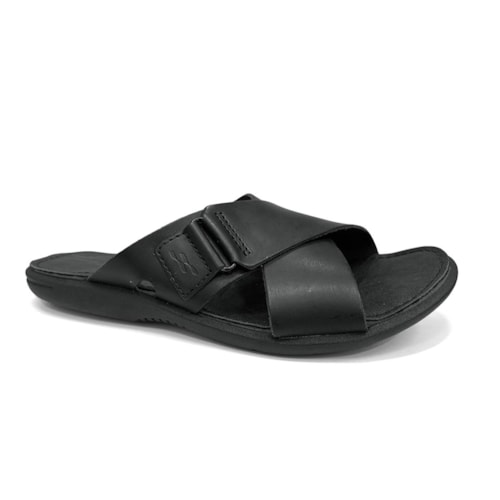 Chinelo Itapuã Masculino Couro 8451 Preto