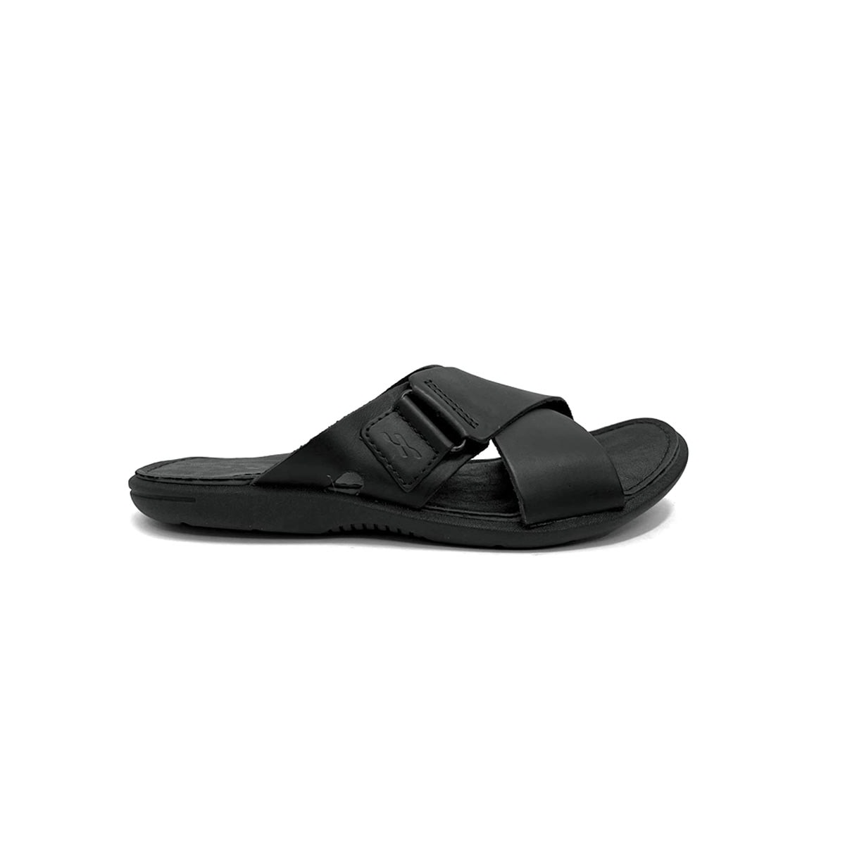Chinelo Itapuã Masculino Couro 8451 Preto
