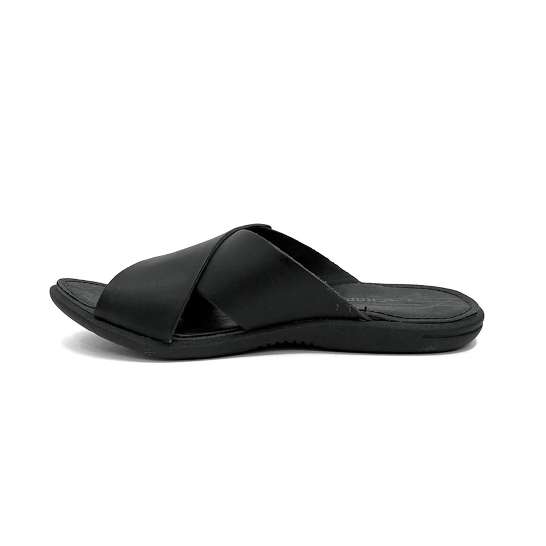 Chinelo Itapuã Masculino Couro 8451 Preto