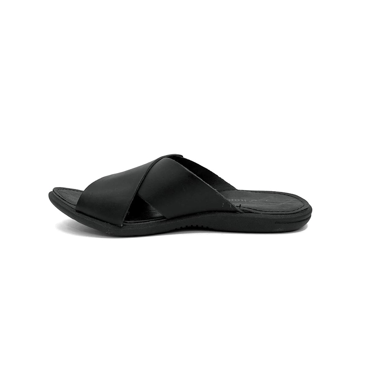 Chinelo Itapuã Masculino Couro 8451 Preto