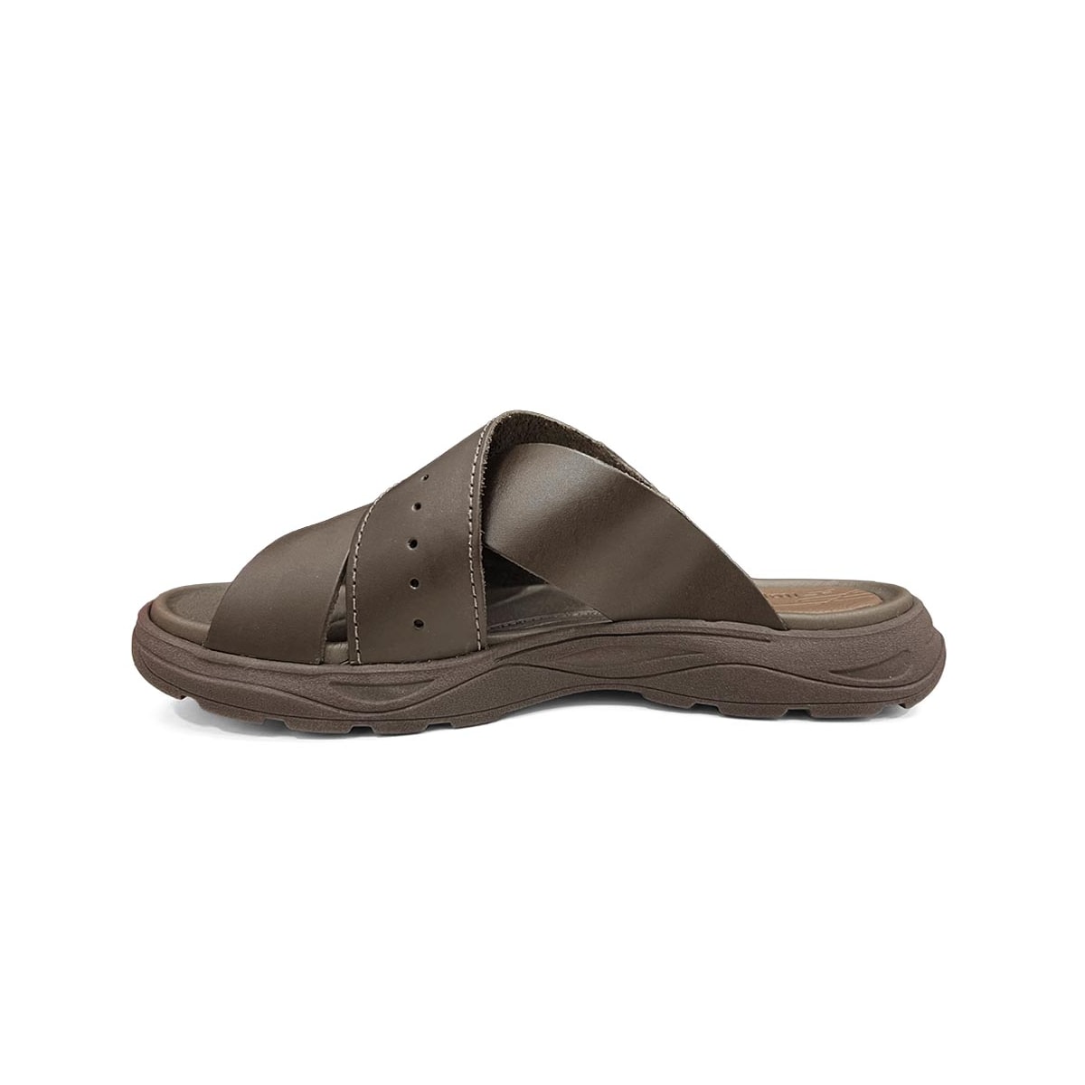 Chinelo Itapuã Masculino Couro Doca 1251 Ebano New