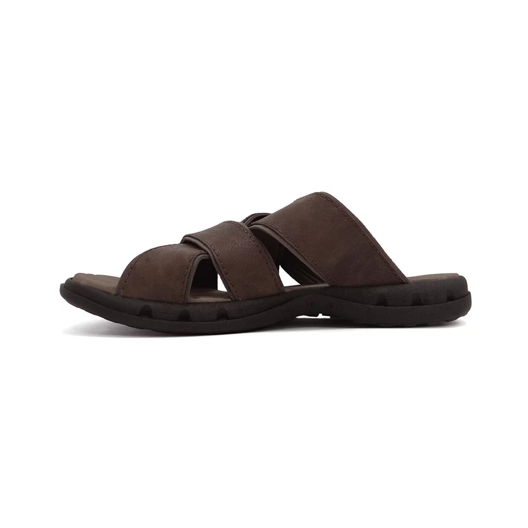 Chinelo Itapua Masculino De Couro 10402 Chocolate/Chocolate