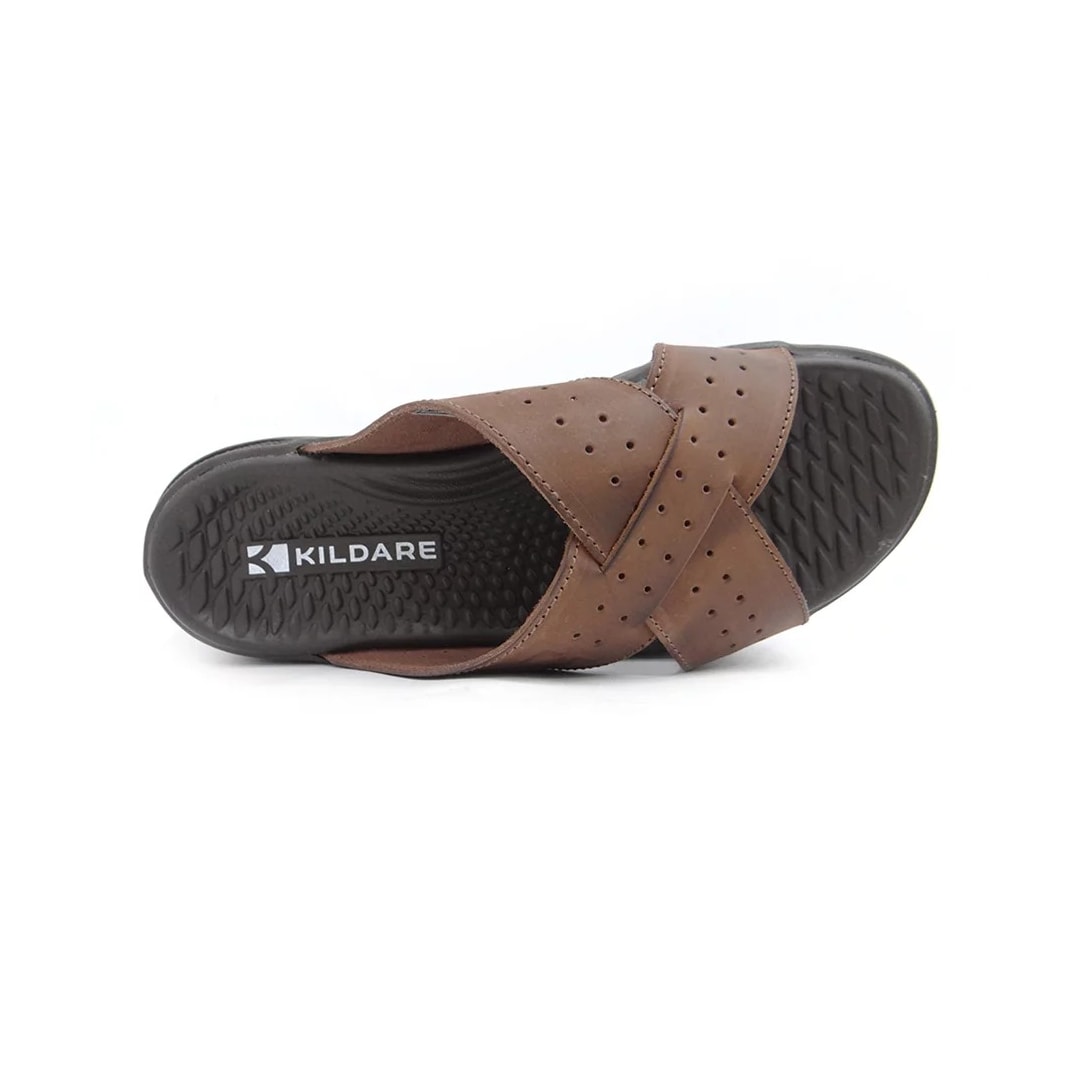 Chinelo Kildare Masculino de Couro 1311.5303 Saddle Café Chinelo Kildare Masculino de Couro 1311.5303 Saddle Café