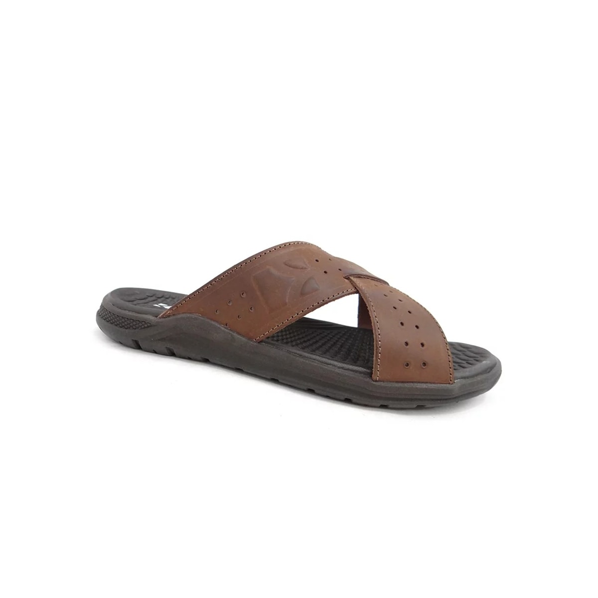 Chinelo Kildare Masculino de Couro 1311.5303 Saddle Café Chinelo Kildare Masculino de Couro 1311.5303 Saddle Café