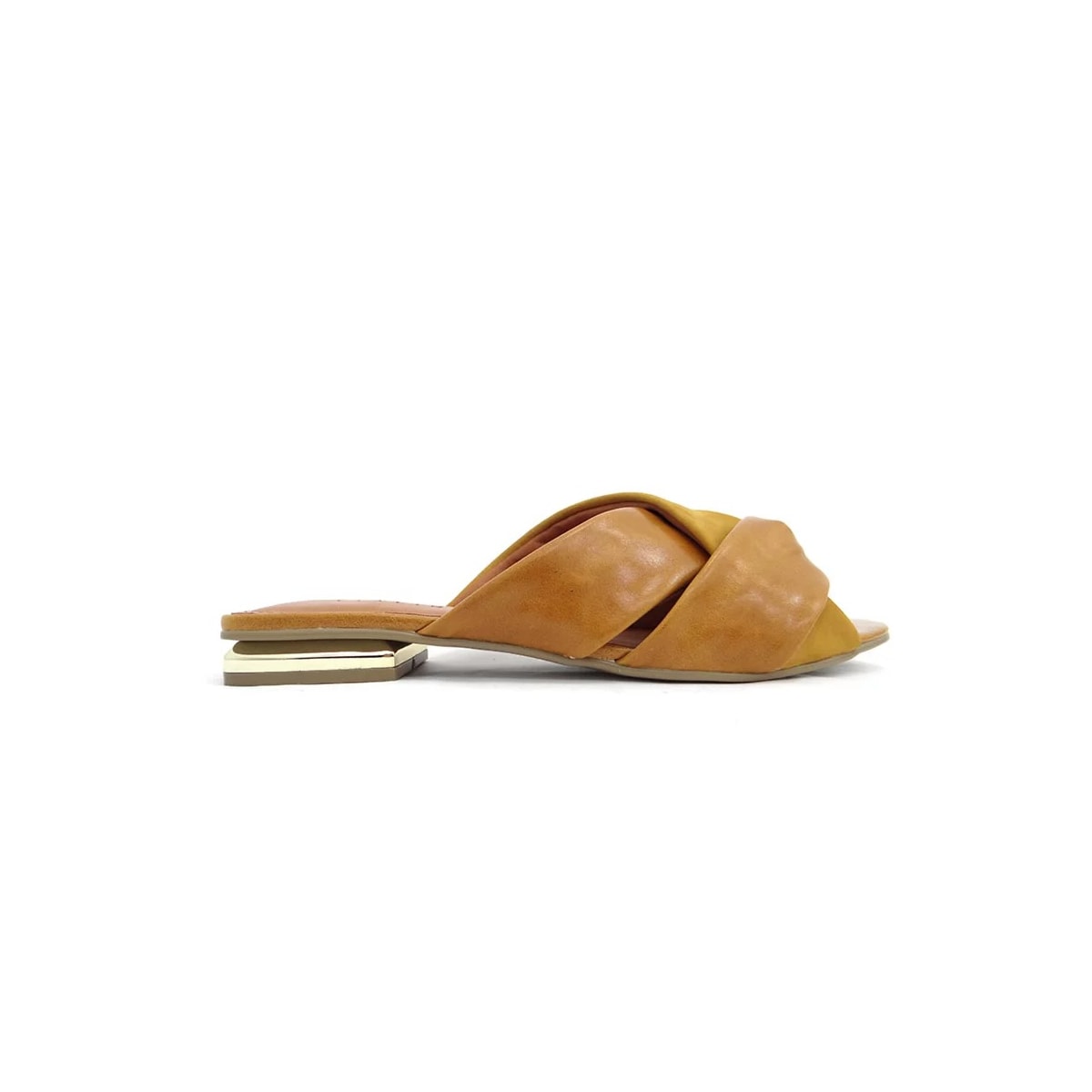 Chinelo Lia Line Rasteira Couro 1934.9782 Mostarda Chinelo Lia Line Rasteira Couro 1934.9782 Mostarda