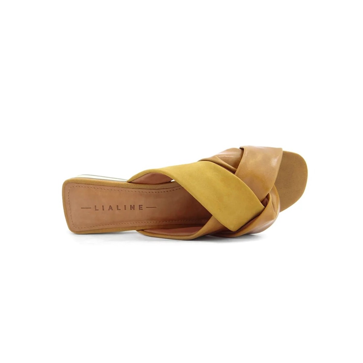 Chinelo Lia Line Rasteira Couro 1934.9782 Mostarda Chinelo Lia Line Rasteira Couro 1934.9782 Mostarda