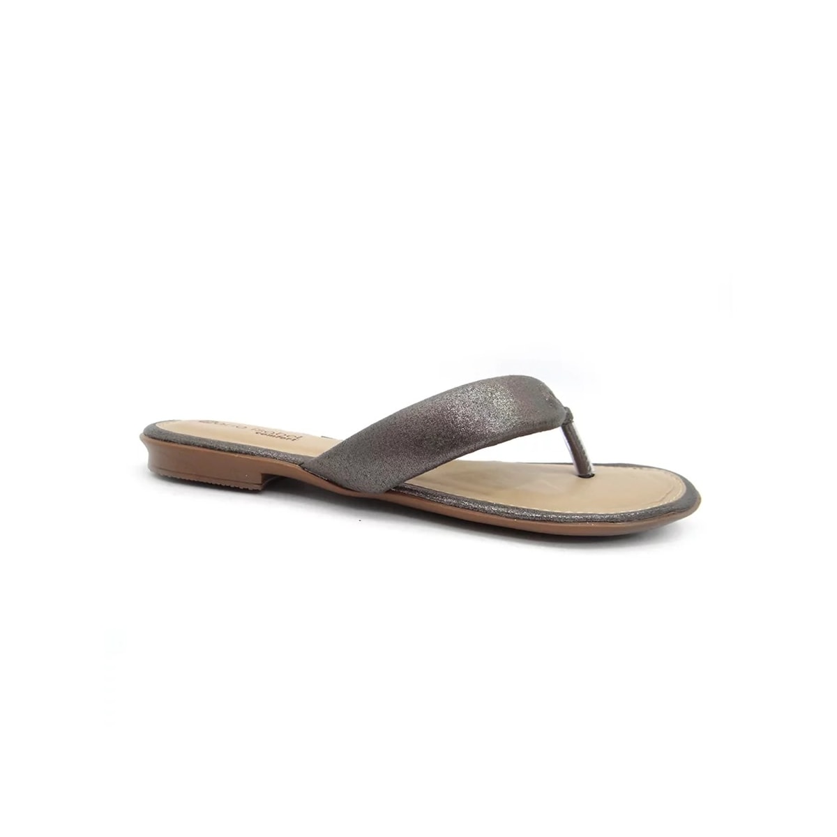 Chinelo Maria Isabel Rasteira Feminina 40.001 Prata Velha Chinelo Maria Isabel Rasteira Feminina 40.001 Prata Velha