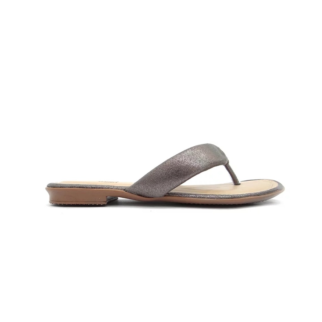 Chinelo Maria Isabel Rasteira Feminina 40.001 Prata Velha Chinelo Maria Isabel Rasteira Feminina 40.001 Prata Velha
