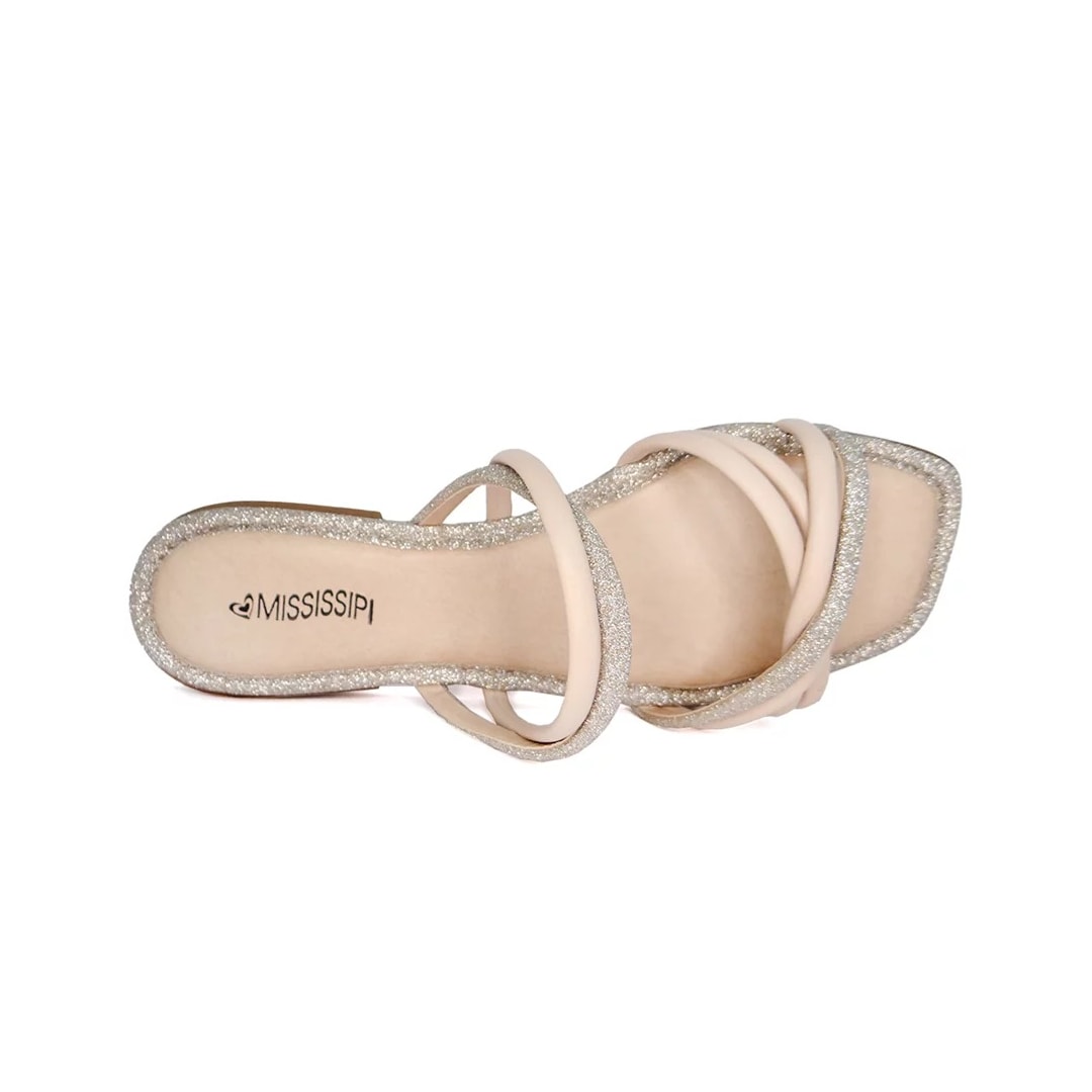 Chinelo Mississipi Rasteira Q9663 Aveia