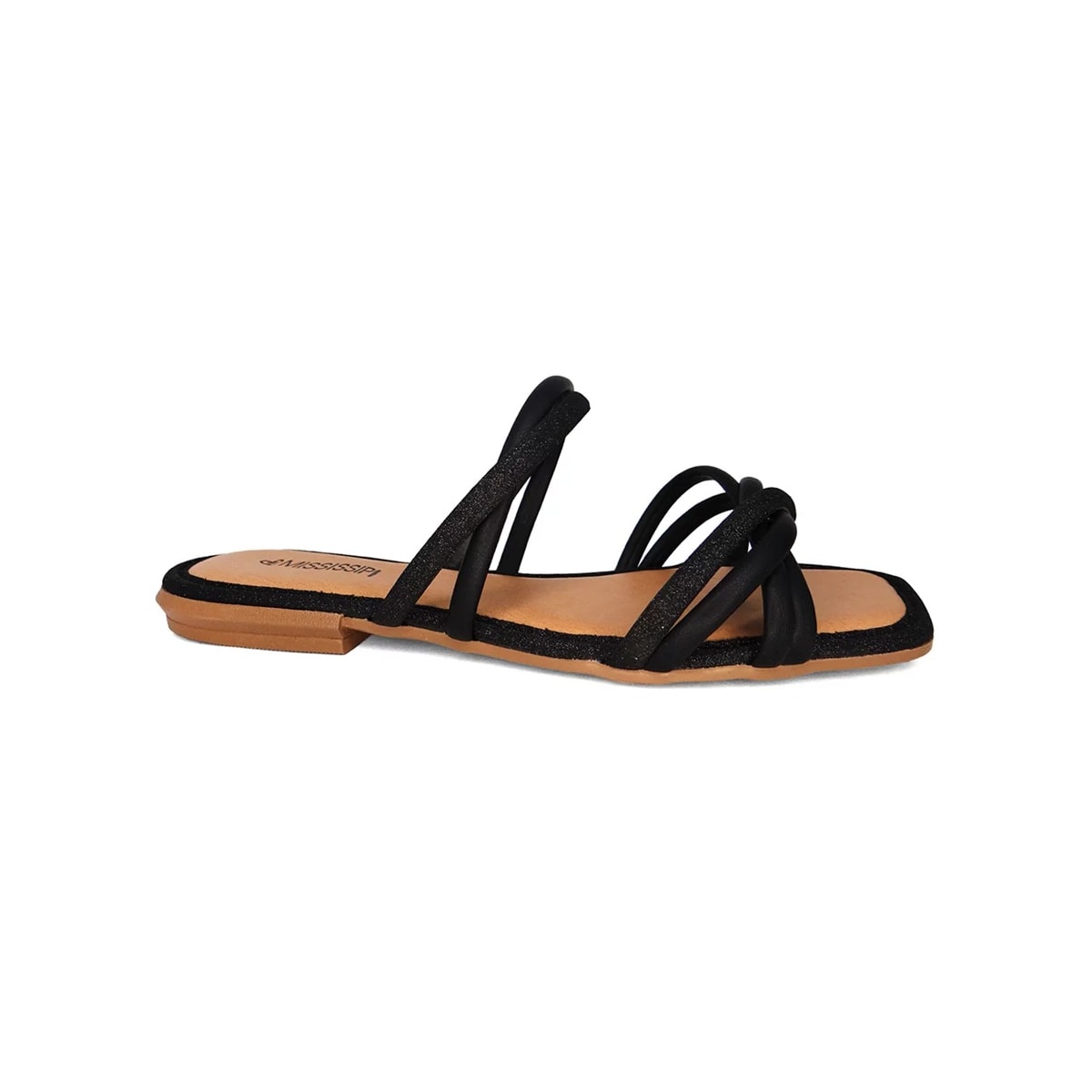 Chinelo Mississipi Rasteira Q9663 Preto Chinelo Mississipi Rasteira Q9663 Preto