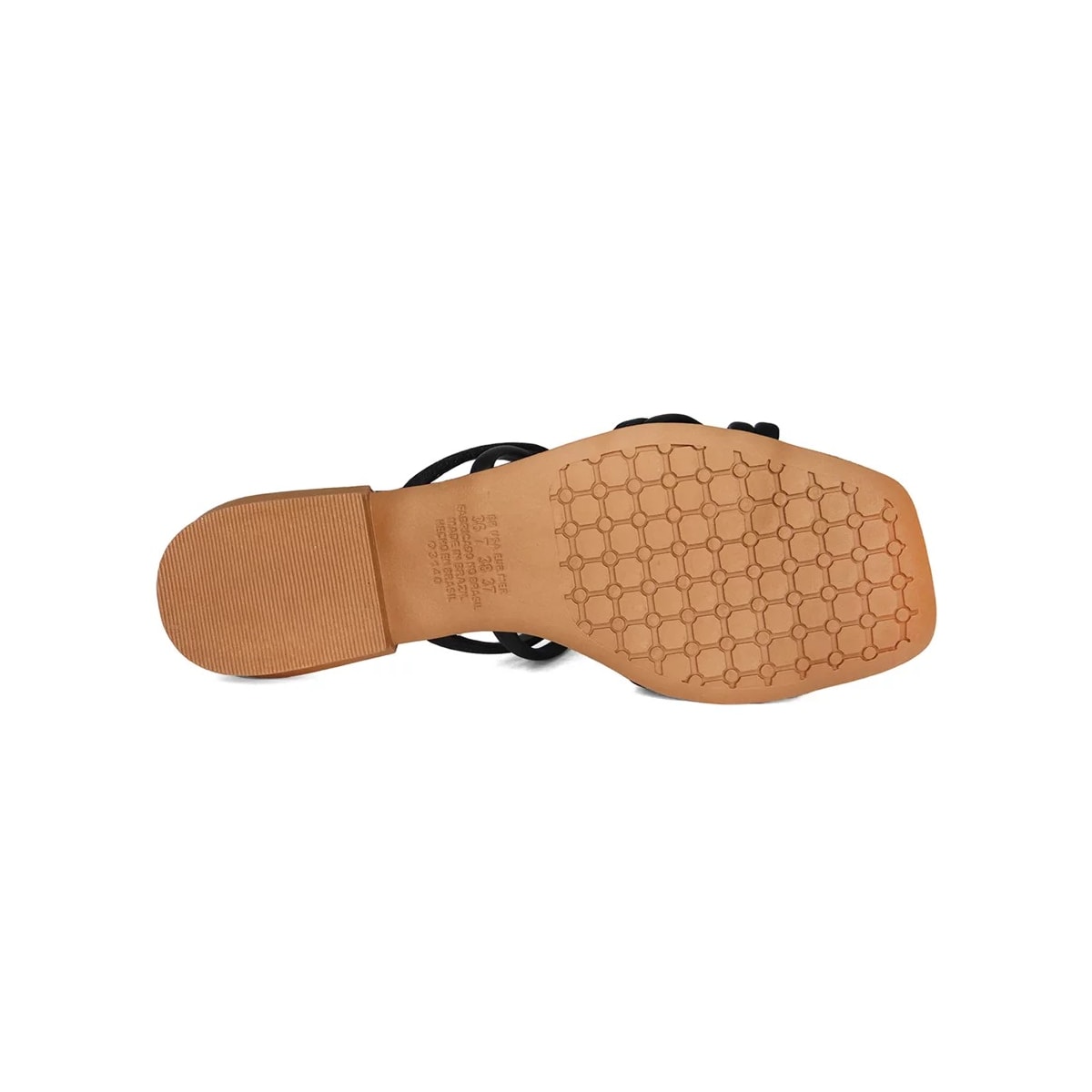 Chinelo Mississipi Rasteira Q9663 Preto