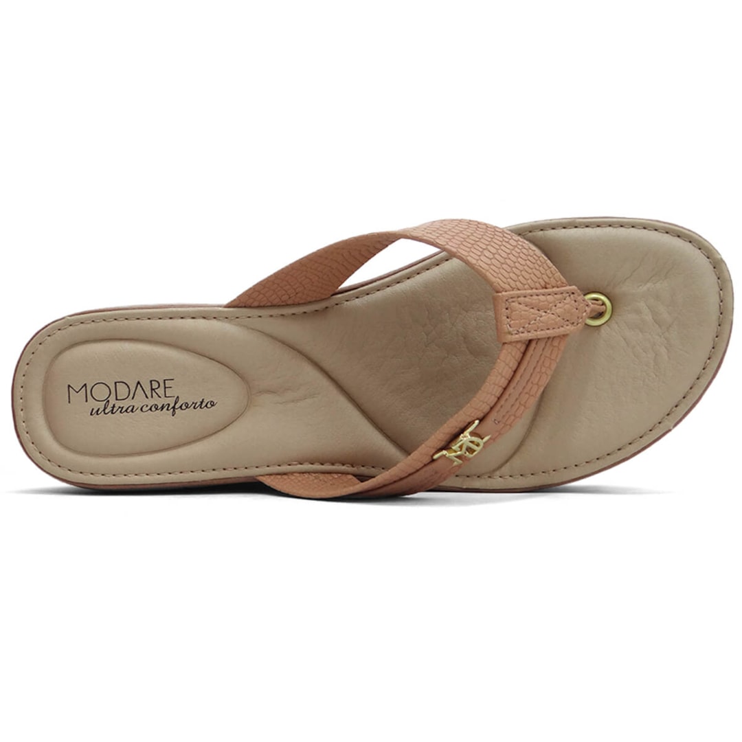 Chinelo Modare De Dedo Ultraconforto 7199.104 Nude