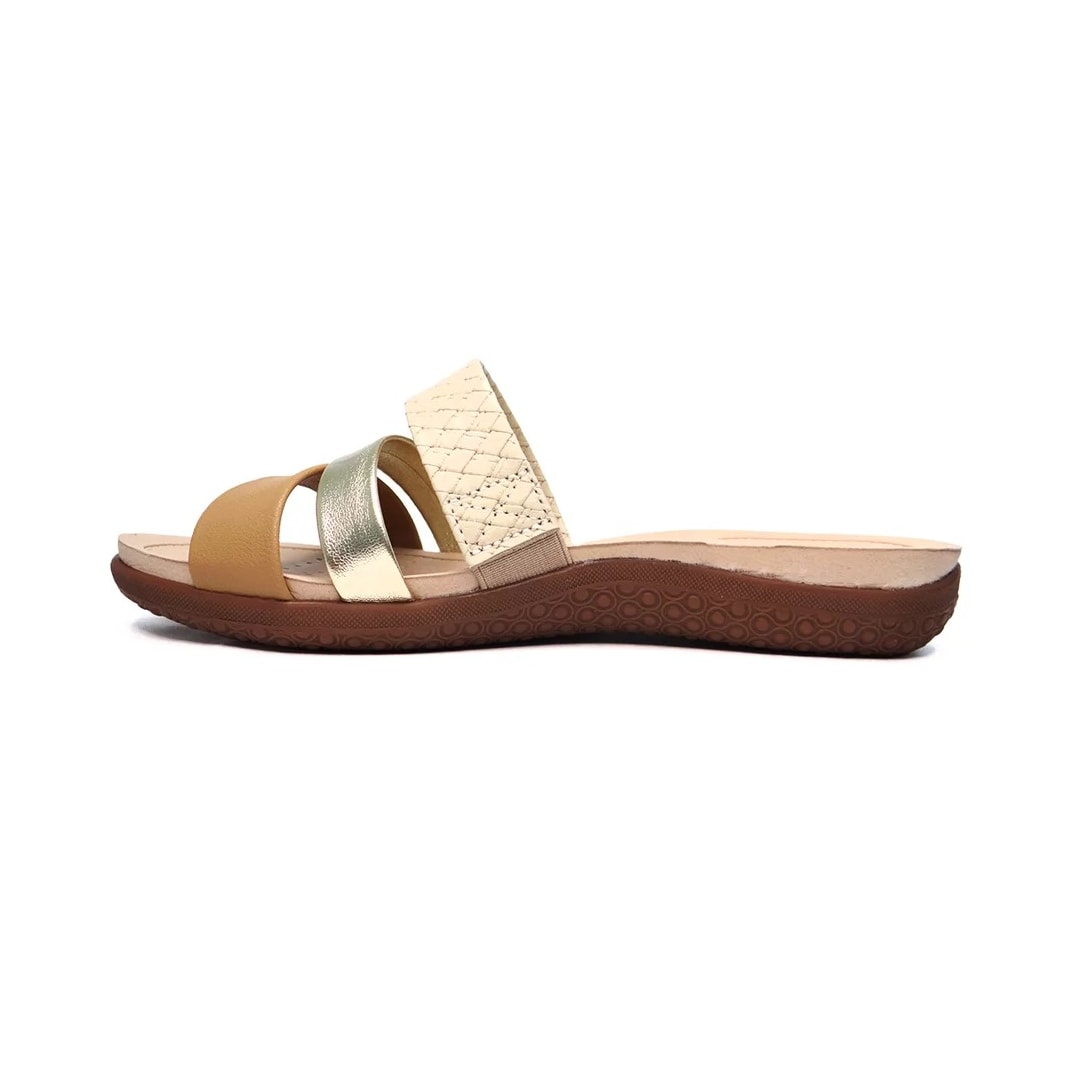 Chinelo Modare Rasteira Conforto 7125.200 Creme/Tan/Dourado Chinelo Modare Rasteira Conforto 7125.200 Creme/Tan/Dourado