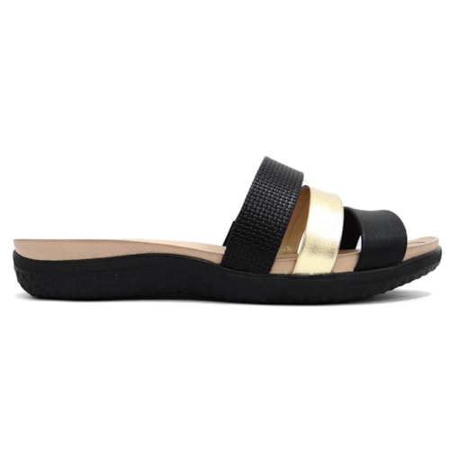 Detalhe - Chinelo Modare Rasteira Conforto 7125.200 Preto