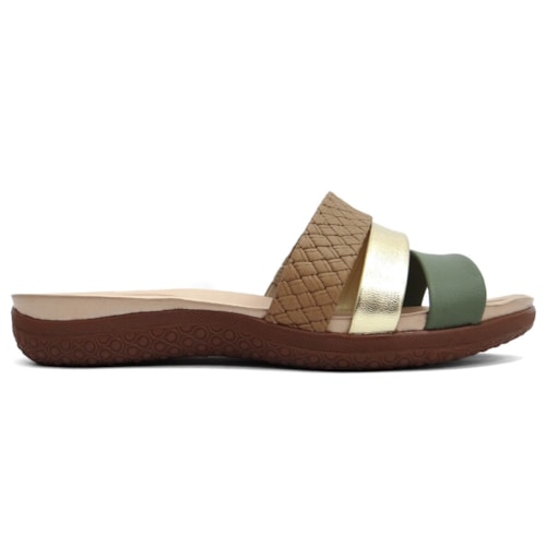 Detalhe - Chinelo Modare Rasteira Conforto 7125.200 Tan