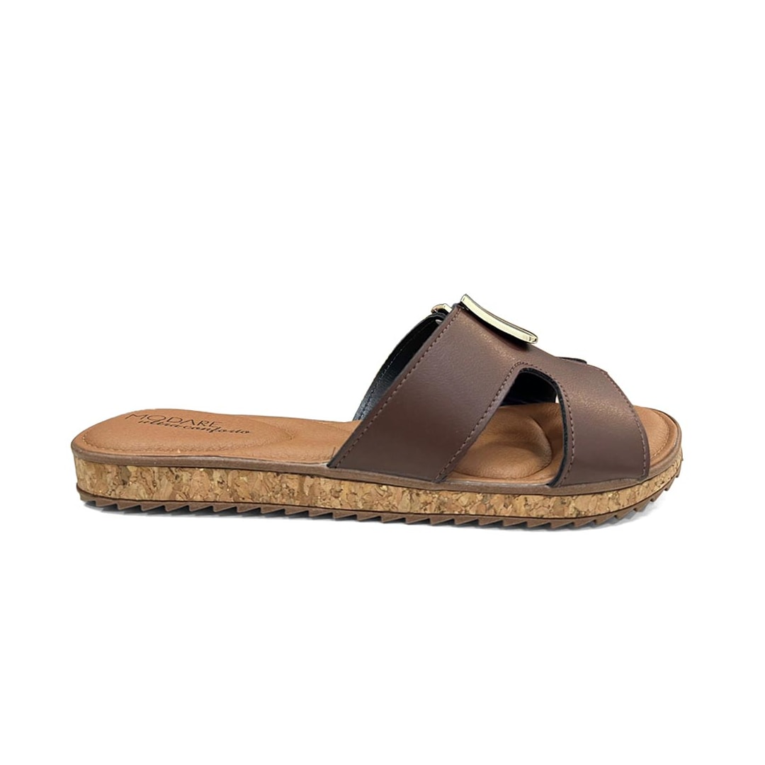 Chinelo Modare Rasteira Gáspea 7141.258 Cafe/Camel Chinelo Modare Rasteira Gáspea 7141.258 Cafe/Camel