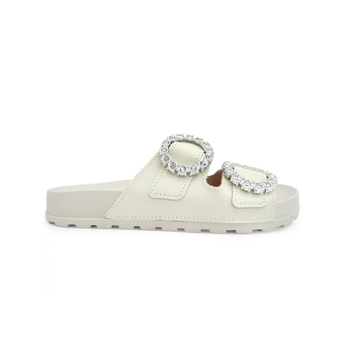 Chinelo Moleca Birken Flatform 5436.423 Branco Off