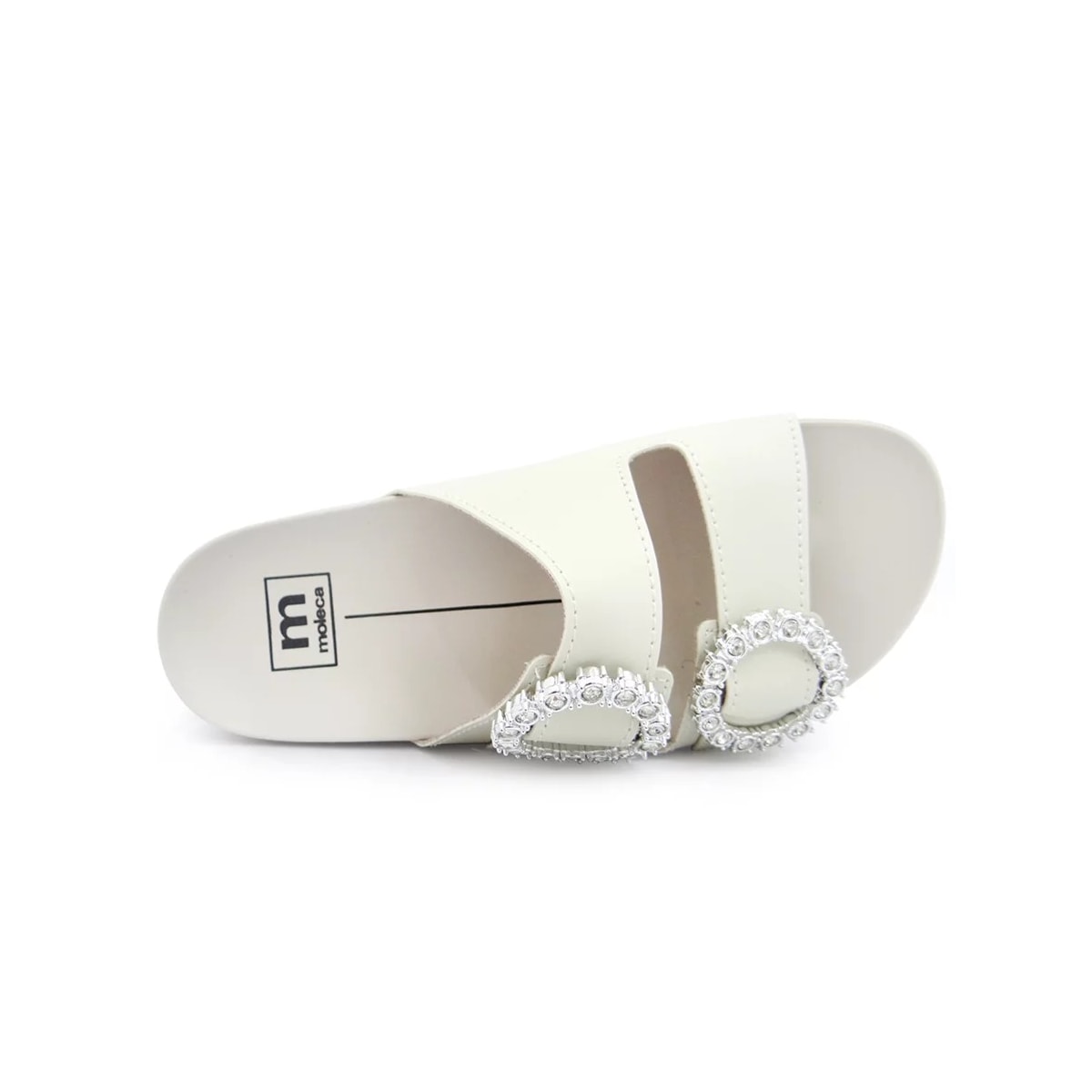 Chinelo Moleca Birken Flatform 5436.423 Branco Off Chinelo Moleca Birken Flatform 5436.423 Branco Off