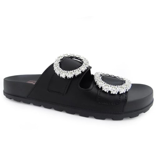 Chinelo Moleca Birken Flatform 5436.423 Preto