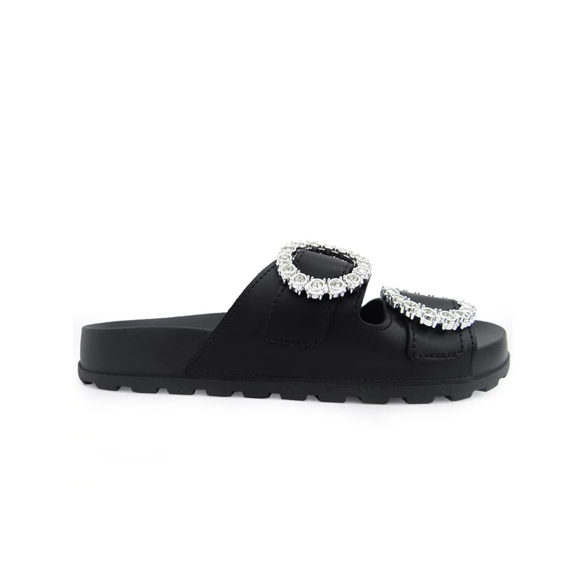 Chinelo Moleca Birken Flatform 5436.423 Preto Chinelo Moleca Birken Flatform 5436.423 Preto