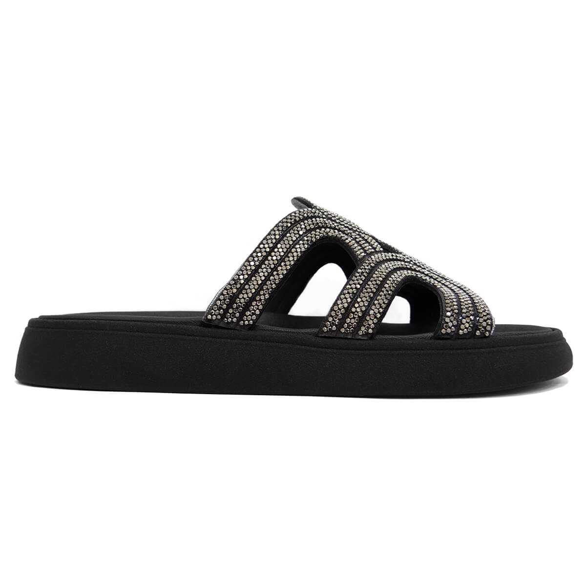 Chinelo Moleca Gaspea Com Brilho 5469.134 Preto Chinelo Moleca Gaspea Com Brilho 5469.134 Preto