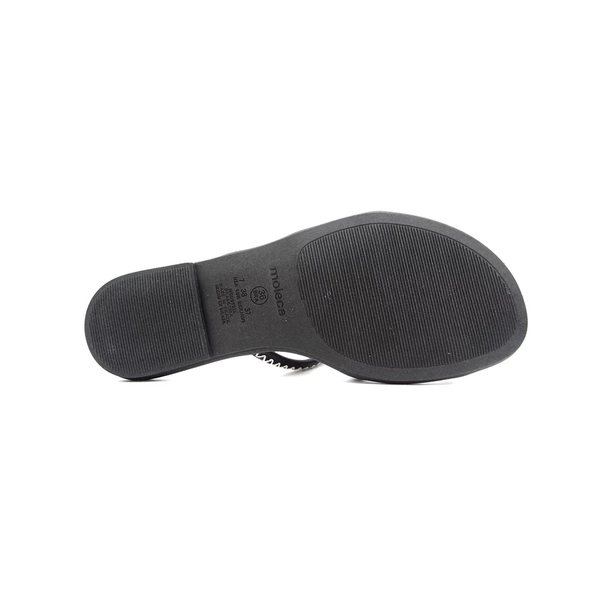 Chinelo Moleca Rasteira 5479.102 Preto Chinelo Moleca Rasteira 5479.102 Preto