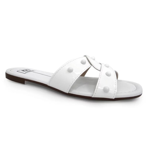 Chinelo Moleca Rasteira Feminina 5435.428 Branco